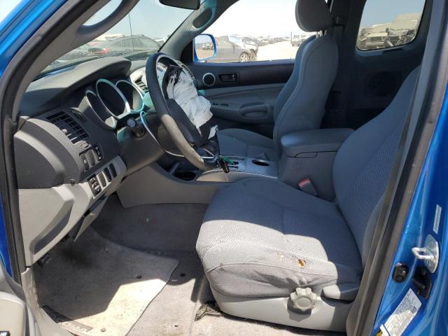 5TETU62N97Z388496 - 2007 TOYOTA TACOMA PRERUNNER ACCESS CAB BLUE photo 7