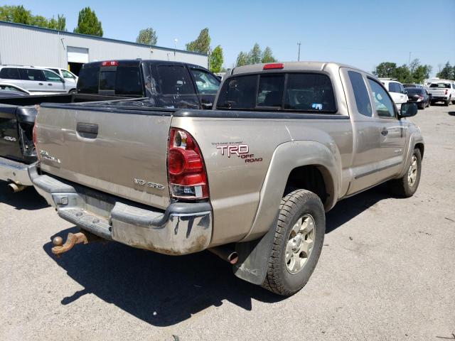 5TEUU42N26Z298095 - 2006 TOYOTA TACOMA ACCESS CAB ოქროსფერი ფოტო 3
