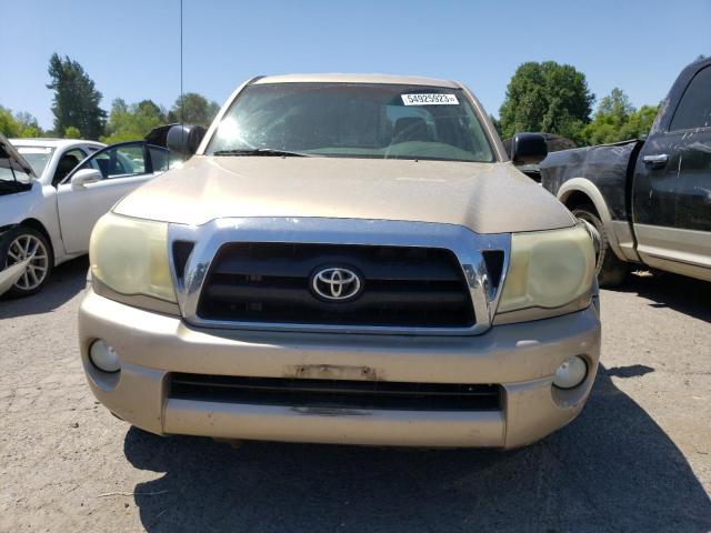 5TEUU42N26Z298095 - 2006 TOYOTA TACOMA ACCESS CAB ოქროსფერი ფოტო 5