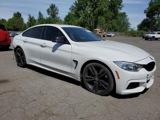 WBA4B1C54FD955374 - 2015 BMW 435 I GRAN COUPE WHITE photo 4