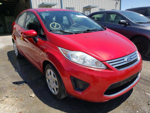 3FADP4BJ1CM153150 - 2012 FORD FIESTA SE RED photo 1