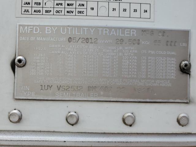 1UYVS2532DM569222 - 2013 UTILITY REEFER WHITE photo 10