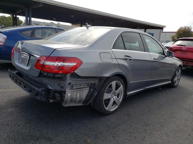 WDDHF5GB1BA375758 - 2011 MERCEDES-BENZ E 350 GRAY photo 3