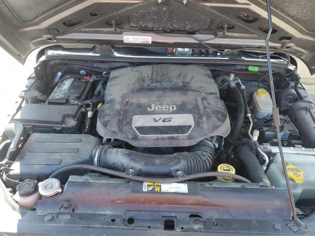 1C4BJWDG9GL330258 - 2016 JEEP WRANGLER U SPORT 灰色 照片 12