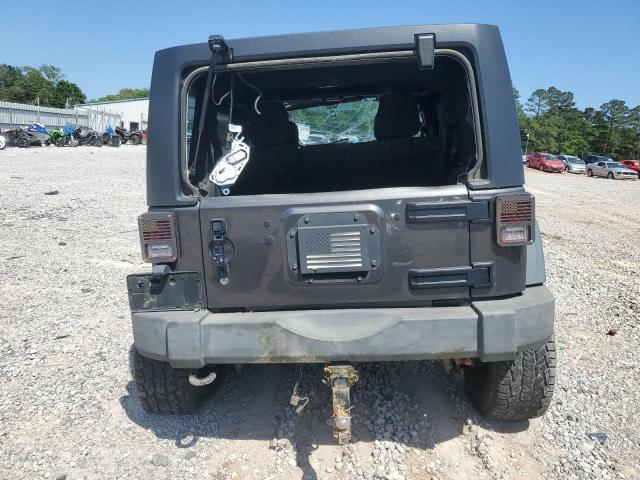 1C4BJWDG9GL330258 - 2016 JEEP WRANGLER U SPORT 灰色 照片 6