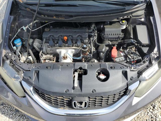 19XFB2F5XFE057518 - 2015 HONDA CIVIC LX GRAY photo 11