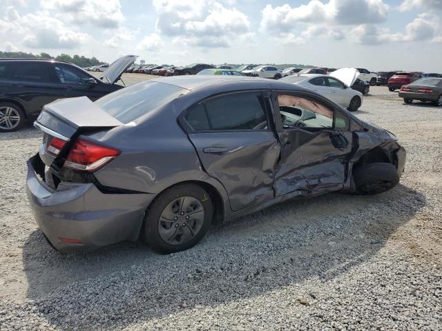 19XFB2F5XFE057518 - 2015 HONDA CIVIC LX GRAY photo 3