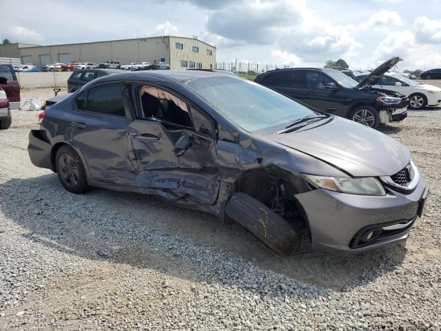 19XFB2F5XFE057518 - 2015 HONDA CIVIC LX GRAY photo 4