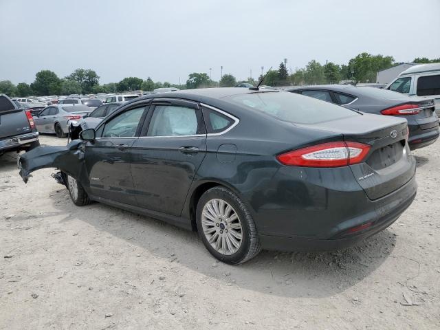 3FA6P0LU9FR135495 - 2015 FORD FUSION SE HYBRID GRAY photo 2