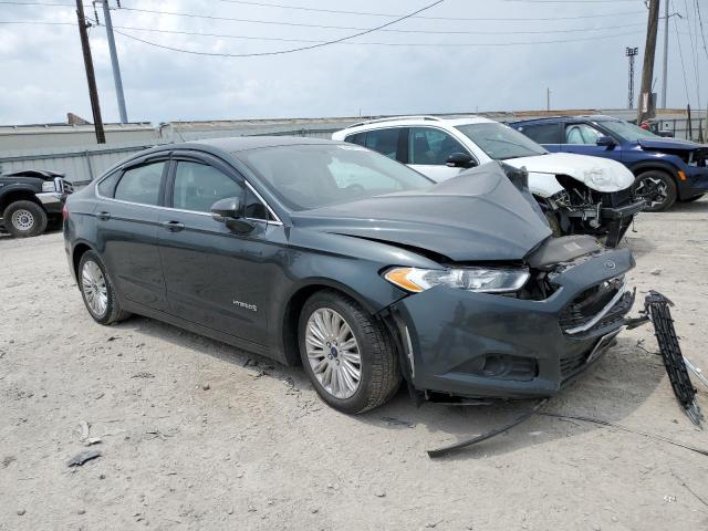 3FA6P0LU9FR135495 - 2015 FORD FUSION SE HYBRID GRAY photo 4