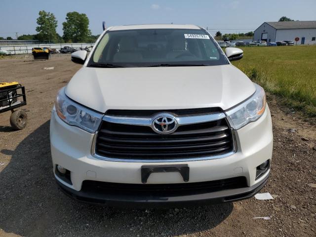 5TDJKRFH3ES060276 - 2014 TOYOTA HIGHLANDER XLE Ağ foto 5