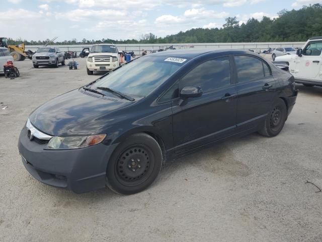 19XFA1F69AE023469 - 2010 HONDA CIVIC LX-S BLACK photo 1