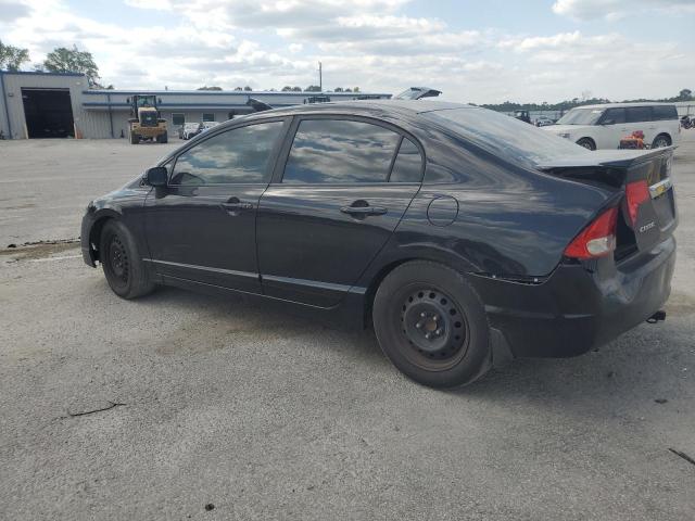 19XFA1F69AE023469 - 2010 HONDA CIVIC LX-S BLACK photo 2