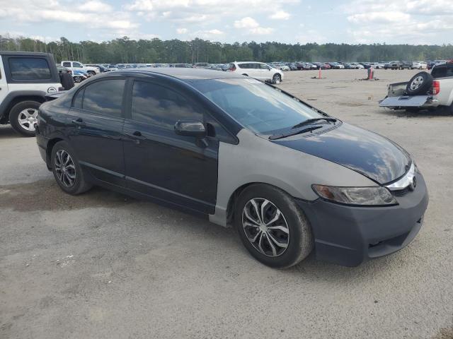 19XFA1F69AE023469 - 2010 HONDA CIVIC LX-S BLACK photo 4