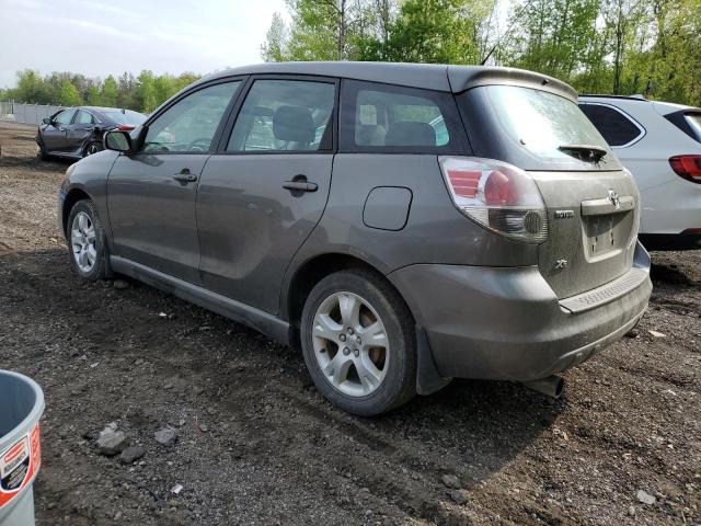 2T1KR32E28C696855 - 2008 TOYOTA COROLLA MA XR GRAY photo 2