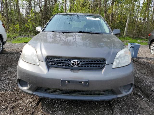 2T1KR32E28C696855 - 2008 TOYOTA COROLLA MA XR GRAY photo 5