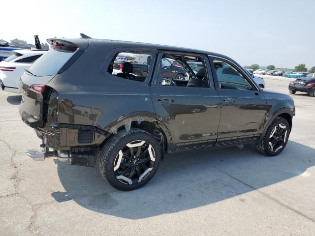 5XYP6DGC9PG341373 - 2023 KIA TELLURIDE S GREEN photo 3