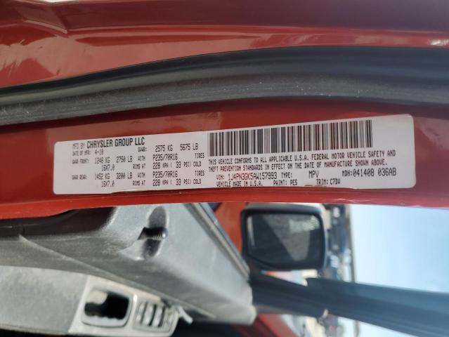 1J4PN3GK5AW157993 - 2010 JEEP LIBERTY RENEGADE 橙色 照片 12