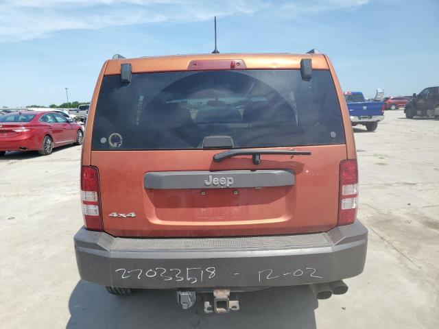 1J4PN3GK5AW157993 - 2010 JEEP LIBERTY RENEGADE 橙色 照片 6