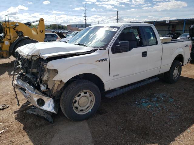 1FTFX1ET1EKD27694 - 2014 FORD F150 SUPER CAB WHITE photo 1