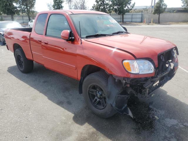 5TBRT341X3S437663 - 2003 TOYOTA TUNDRA ACCESS CAB SR5 RED photo 4