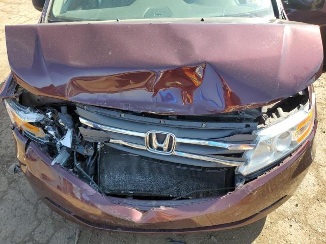 5FNRL5H66BB029835 - 2011 HONDA ODYSSEY EXL 栗色 照片 12