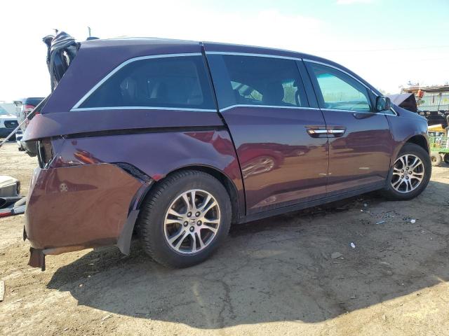 5FNRL5H66BB029835 - 2011 HONDA ODYSSEY EXL 栗色 照片 3