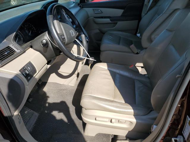 5FNRL5H66BB029835 - 2011 HONDA ODYSSEY EXL 栗色 照片 7