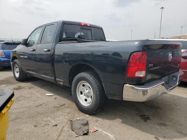 1C6RD6GP4CS242548 - 2012 DODGE RAM 1500 SLT BLACK photo 2