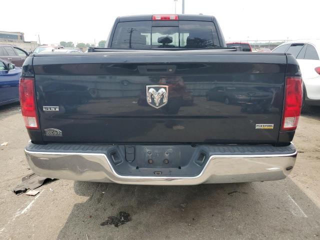 1C6RD6GP4CS242548 - 2012 DODGE RAM 1500 SLT BLACK photo 6