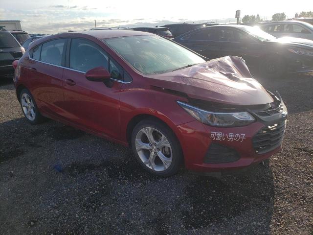 3G1BF6SM1KS567106 - 2019 CHEVROLET CRUZE PREMIER RED photo 4