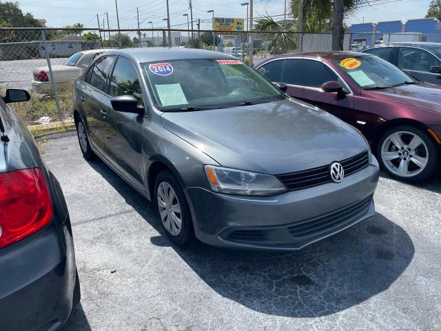 3VW2K7AJ6EM414906 - 2014 VOLKSWAGEN JETTA BASE Boz foto 1