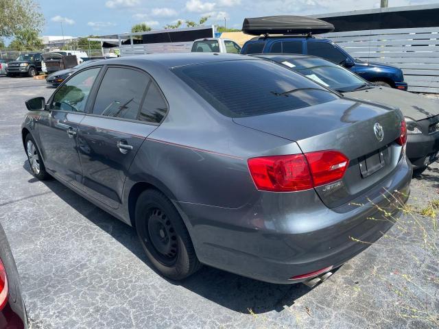 3VW2K7AJ6EM414906 - 2014 VOLKSWAGEN JETTA BASE Boz foto 3