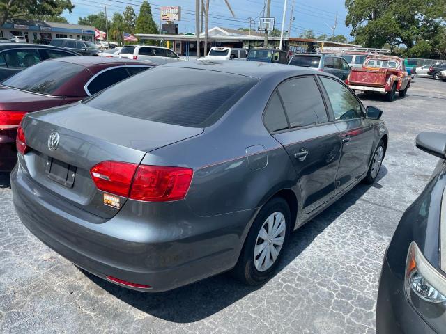 3VW2K7AJ6EM414906 - 2014 VOLKSWAGEN JETTA BASE Boz foto 4