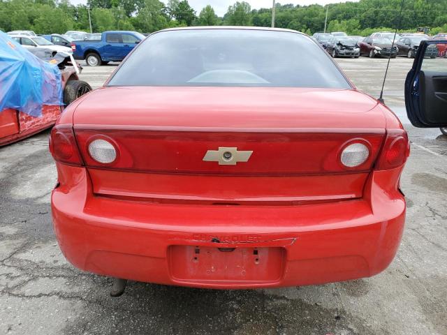 1G1JC12F747114084 - 2004 CHEVROLET CAVALIER RED photo 6