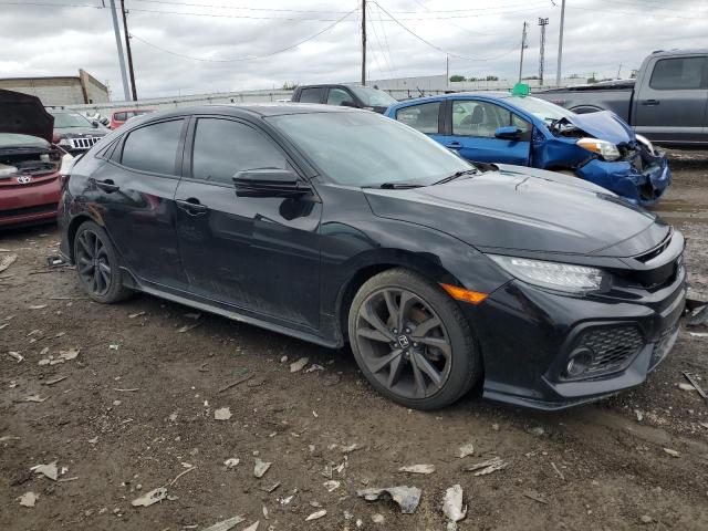 SHHFK7H97HU217380 - 2017 HONDA CIVIC SPORT TOURING BLACK photo 4