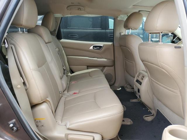 5N1AR2MN9FC684402 - 2015 NISSAN PATHFINDER S BROWN photo 10