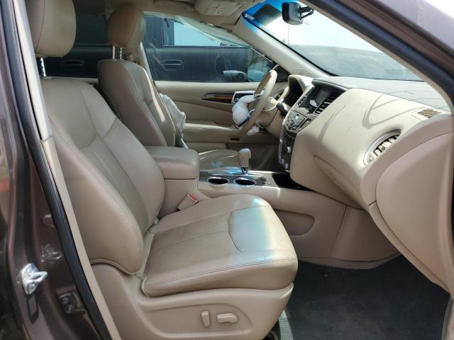 5N1AR2MN9FC684402 - 2015 NISSAN PATHFINDER S BROWN photo 7