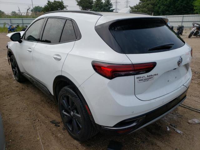 LRBAZLR4XND109632 - 2022 BUICK ENVISION PREFERRED WHITE photo 2