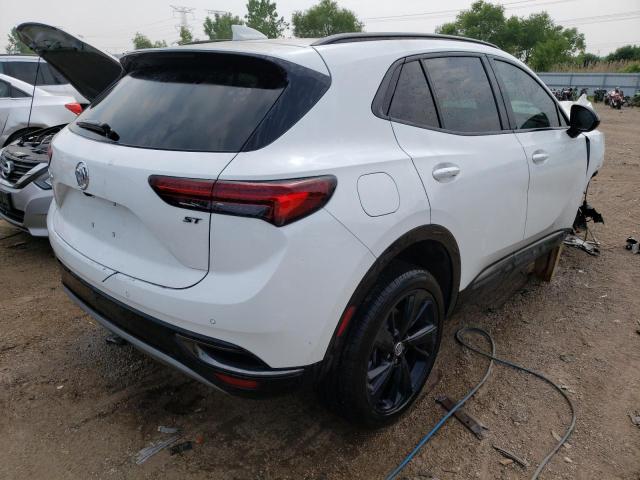 LRBAZLR4XND109632 - 2022 BUICK ENVISION PREFERRED WHITE photo 3