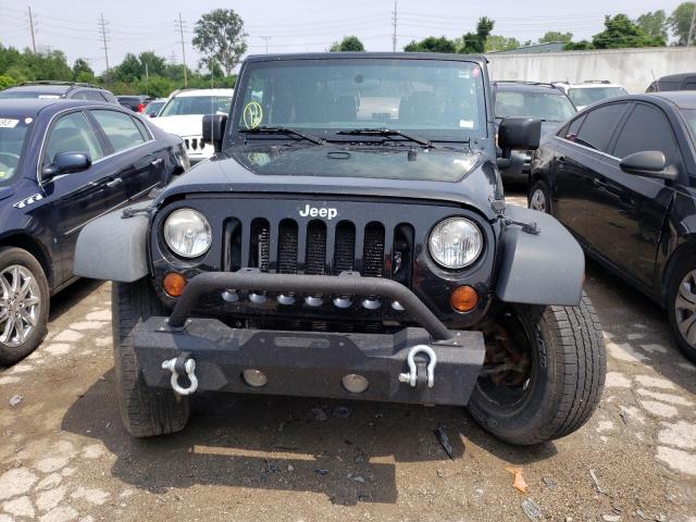 1C4AJWAG9CL163040 - 2012 JEEP WRANGLER SPORT BLACK photo 5