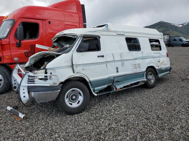 2B6KB31Z12K124558 - 2002 DODGE RAM VAN B3500 WHITE photo 1