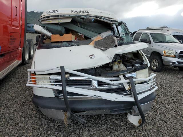 2B6KB31Z12K124558 - 2002 DODGE RAM VAN B3500 WHITE photo 5