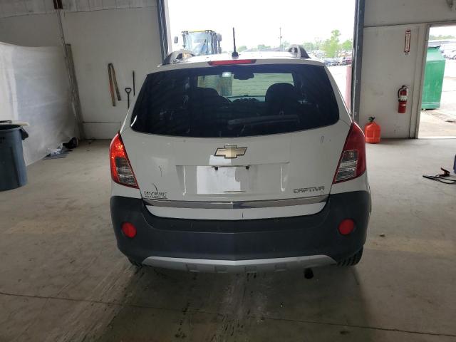 3GNAL2EK8ES673028 - 2014 CHEVROLET CAPTIVA LS WHITE photo 6