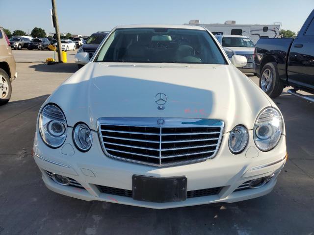 WDBUF56X27B086149 - 2007 MERCEDES-BENZ E 350 WHITE photo 5