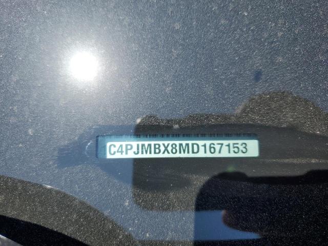 1C4PJMBX8MD167153 - 2021 JEEP CHEROKEE TRAILHAWK BLACK photo 13