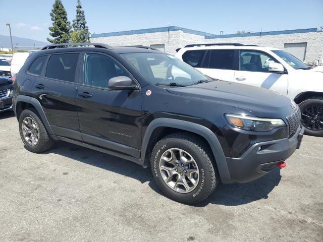1C4PJMBX8MD167153 - 2021 JEEP CHEROKEE TRAILHAWK BLACK photo 4