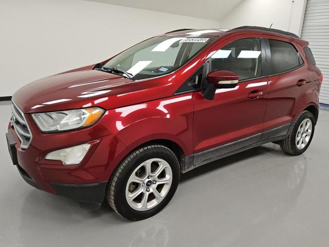 MAJ3P1TE3JC159154 - 2018 FORD ECOSPORT SE წითელი ფოტო 1
