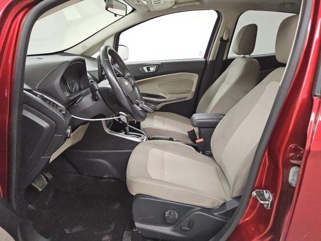 MAJ3P1TE3JC159154 - 2018 FORD ECOSPORT SE წითელი ფოტო 7