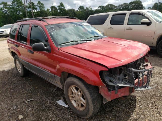 1J4GX48S83C550180 - 2003 JEEP GRAND CHER LAREDO RED photo 1